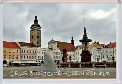 Ceske Budejovice - Czech Republic - Jumbo Fridge Magnet Souvenir Gift Present