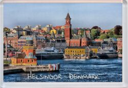 Helsingor - Denmark - Jumbo Fridge Magnet Souvenir Gift Present