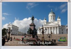 Helsinki - Jumbo Fridge Magnet Souvenir Gift Present (a)
