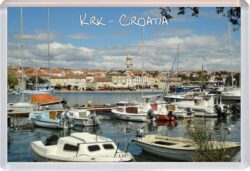 Krk - Croatia - Jumbo Fridge Magnet Souvenir Gift Present
