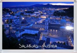 Salzburg - Austria - Jumbo Fridge Magnet Souvenir Gift Present