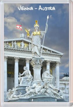 Vienna - Austria - Jumbo Fridge Magnet Souvenir Gift Present (a)