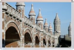 Antwerp - Belgium - Jumbo Fridge Magnet Souvenir Gift Present