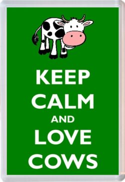 I Love Cows - Jumbo Fridge Magnet Souvenir Gift Present
