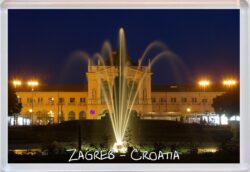 Zagreb - Croatia - Jumbo Fridge Magnet Souvenir Gift Present