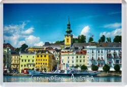 Gmunden - Austria - Jumbo Fridge Magnet Souvenir Gift Present