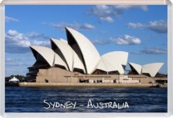 Sydney - Australia - Jumbo Fridge Magnet Souvenir Gift Present (b)