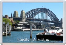 Sydney - Australia - Jumbo Fridge Magnet Souvenir Gift Present (a)