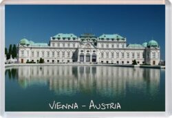 Vienna - Austria - Jumbo Fridge Magnet Souvenir Gift Present