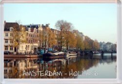 Amsterdam - Holland - Jumbo Fridge Magnet Souvenir Gift Present (a)