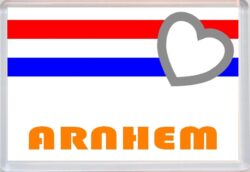 Arnhem - Love Holland/Dutch/Netherlands Towns & Cities Flag - Jumbo Fridge Magnet Souvenir Gift Present