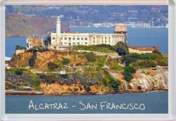 Alcatraz - San Francisco - USA - Jumbo Fridge Magnet Souvenir Gift Present (b)