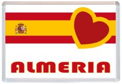 Almeria - Love Spain/Spanish Towns & Cities Flag - Jumbo Fridge Magnet Souvenir Gift Present