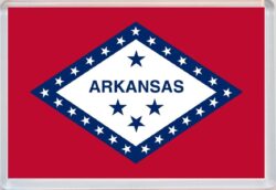 Arkansas - USA State Flag - Jumbo Fridge Magnet Souvenir Gift Present