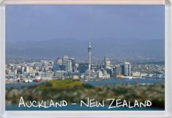 Auckland - New Zealand - Jumbo Fridge Magnet Souvenir Gift Present (a)