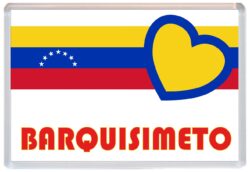 Barquisimeto - Love Venezuela Towns & Cities Flag - Jumbo Fridge Magnet Souvenir Gift Present
