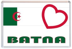 Batna - Love Algeria/Algerian Towns & Cities Flag - Jumbo Fridge Magnet Souvenir Gift Present