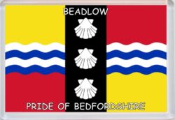 Beadlow - Pride of Bedfordshire - Pride of Cumbria County Flag - Jumbo Fridge Magnet Souvenir Gift Present