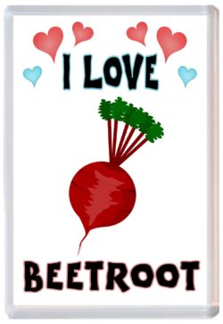 I Love Beetroot - Jumbo Fridge Magnet Souvenir Gift Present