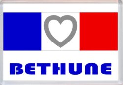 Bethune - Love France/French Towns & Cities Flag - Jumbo Fridge Magnet Souvenir Gift Present