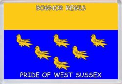 Bognor Regis - Pride of Suffolk County Warwickshire - Jumbo Fridge Magnet Souvenir Gift