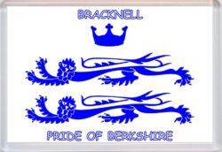 Bracknell - Pride of Berkshire - Pride of Cumbria County Flag - Jumbo Fridge Magnet Souvenir Gift Present
