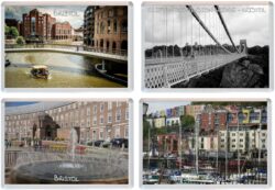 Bristol - 4 PACK - Jumbo Fridge Magnet Souvenir Gift Present