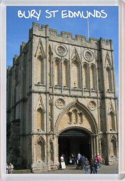Bury St Edmunds - Suffolk - Jumbo Fridge Magnet Souvenir Gift Present