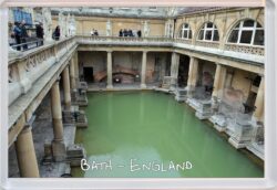 Bath - Somerset - Jumbo Fridge Magnet Souvenir Gift Present Roman Baths
