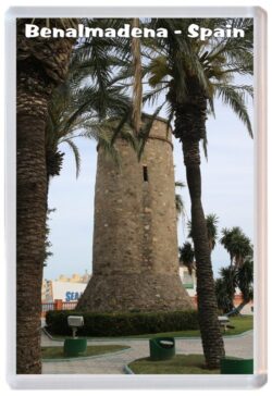 Benalmadena - Costa Blanca - Spain - Jumbo Fridge Magnet Souvenir Gift Present F3