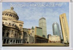 Boston - Massachusetts - USA - Jumbo Fridge Magnet Souvenir Gift Present