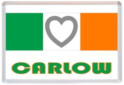 Carlow - Love Ireland/Irish Towns & Cities Flag - Jumbo Fridge Magnet Souvenir Gift Present