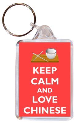 Keep Calm and Love Chinese - Jumbo Fridge Magnet Souvenir Gift Present