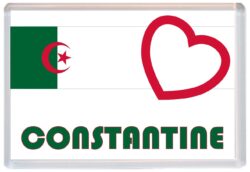 Constantine - Love Algeria/Algerian Towns & Cities Flag - Jumbo Fridge Magnet Souvenir Gift Present