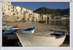 Cefalu - Sicily - Italy - Jumbo Fridge Magnet Souvenir Gift Present