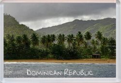 Dominican Republic - Caribbean - Jumbo Fridge Magnet Souvenir Gift Present (a)