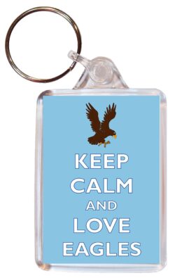 Keep Calm and Love Eagles - Jumbo Fridge Magnet Souvenir Gift Present