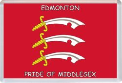 Edmonton - Pride of Middlesex County Flag - Jumbo Fridge Magnet Souvenir Gift