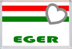 Eger - Love Hungary/Hungarian Towns & Cities Flag - Jumbo Fridge Magnet Souvenir Gift Present