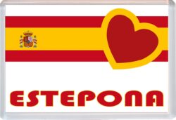 Estepona - Love Spain/Spanish Towns & Cities Flag - Jumbo Fridge Magnet Souvenir Gift Present