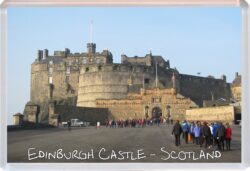 Edinburgh Castle - Scotland - Jumbo Fridge Magnet Souvenir Gift Present