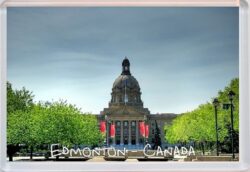 Edmonton - Canada - Jumbo Fridge Magnet Souvenir Gift Present