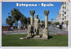 Estepona - Costa del Sol - Spain - Jumbo Fridge Magnet Souvenir Gift Present F6