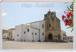 Faro - Algarve - Portugal - Jumbo Fridge Magnet Souvenir Gift Present Church
