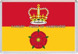 Fawley - Pride of Hampshire County Flag - Jumbo Fridge Magnet Souvenir Gift Present