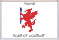 Frome - Pride of Somerset County Flag - Jumbo Fridge Magnet Souvenir Gift