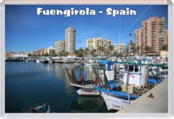 Fuengirola - Costa del Sol - Spain - Jumbo Fridge Magnet Souvenir Gift Present F6