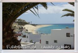 Fuerteventura - Canary Islands - Spain - Jumbo Fridge Magnet Souvenir Gift Present (a)