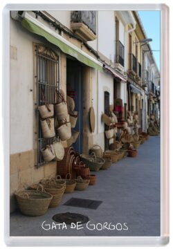 Gata de Gorgos - Costa Blanca - Spain - Jumbo Fridge Magnet Souvenir Gift Present