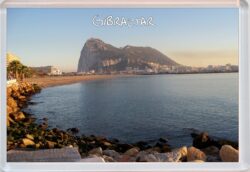 Gibraltar - Jumbo Fridge Magnet Souvenir Gift Present (a)